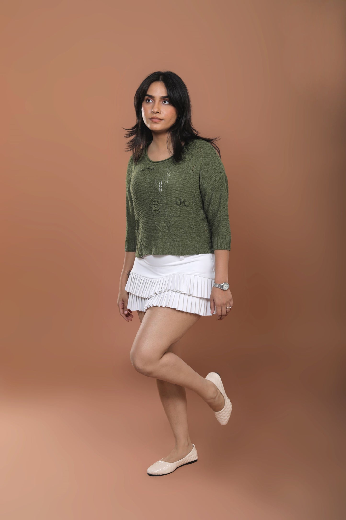 Yarn Woven Top