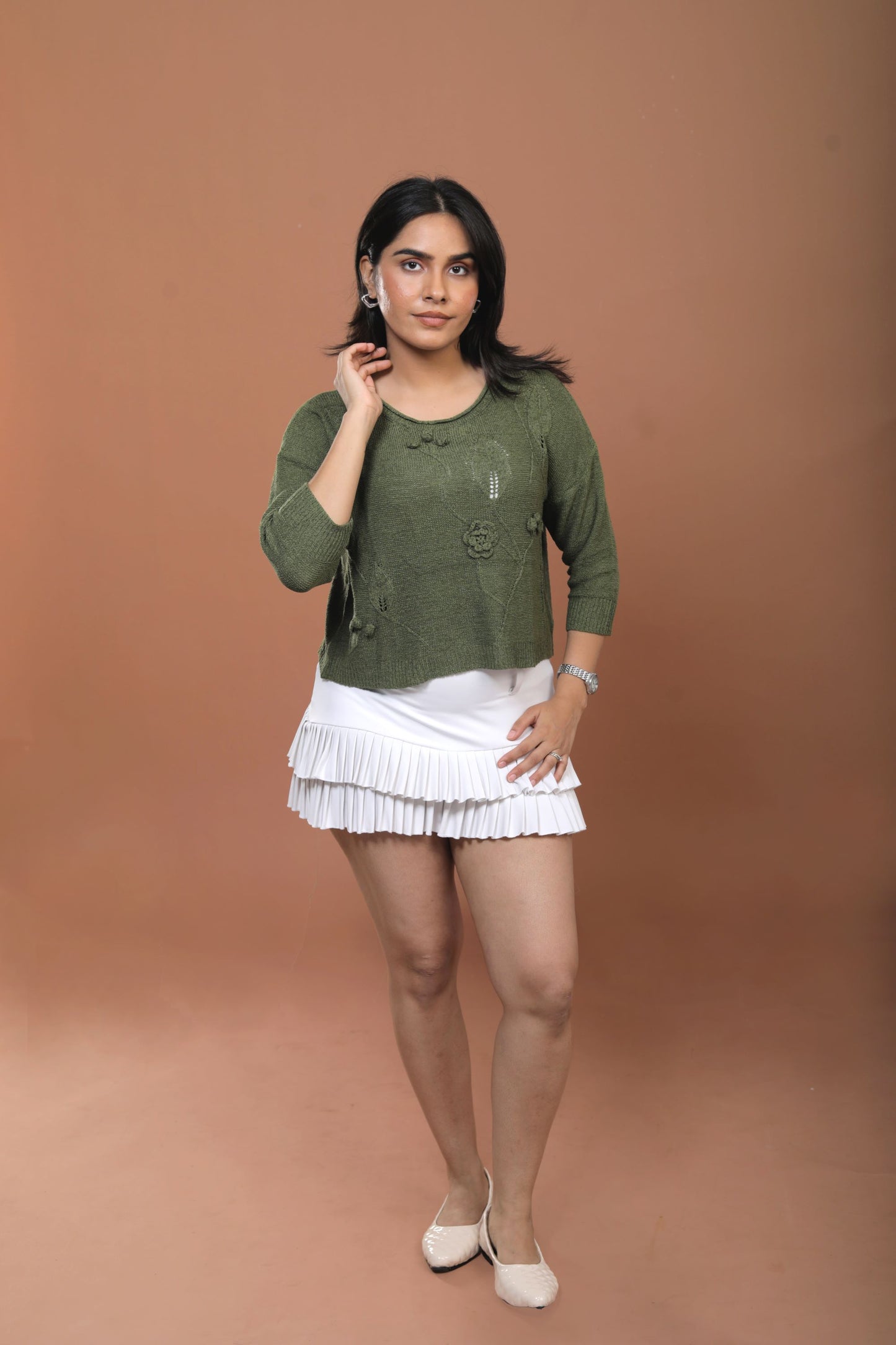 Yarn Woven Top