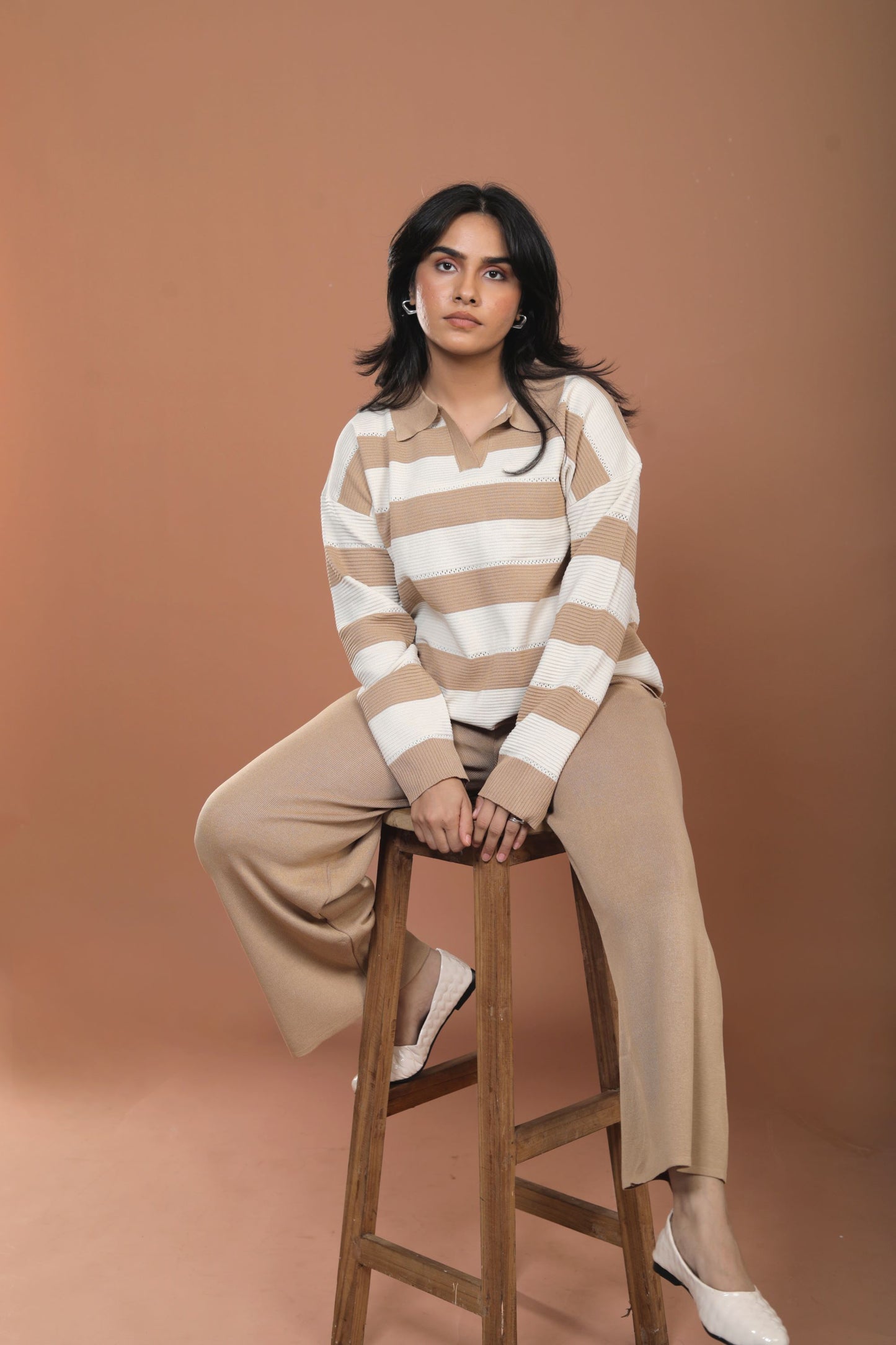 Striped Coord Set