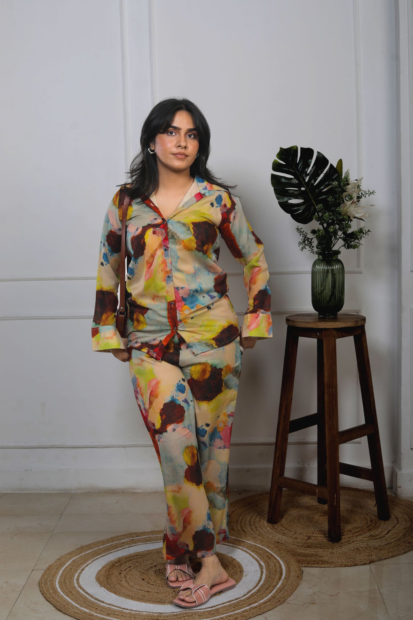 Multicolored Coord Set