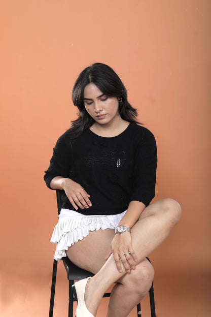 Yarn Woven Top